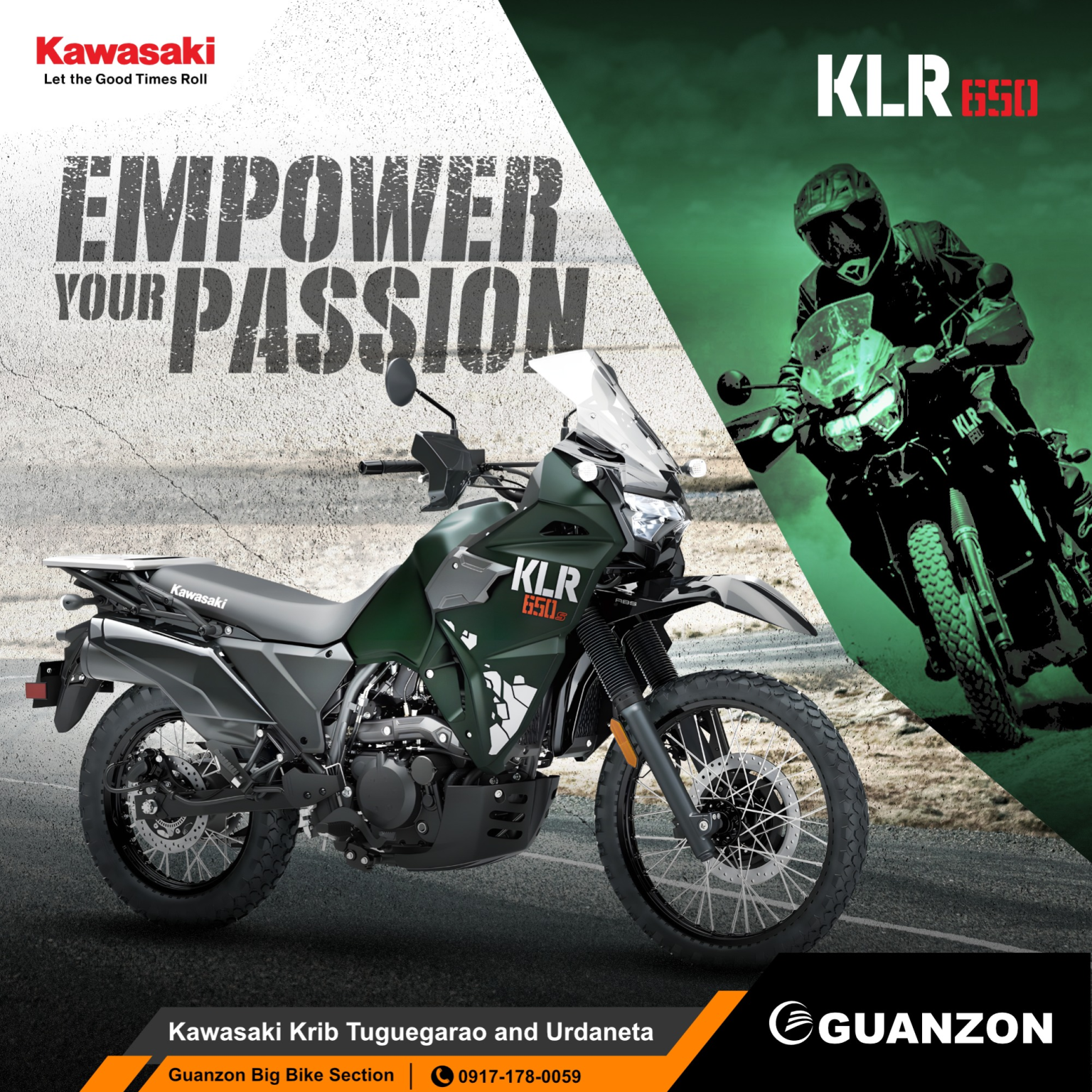 EMPOWER YOUR PASSION WITH THE ALL-NEW KAWASAKI KLR 650! | Guanzon ...