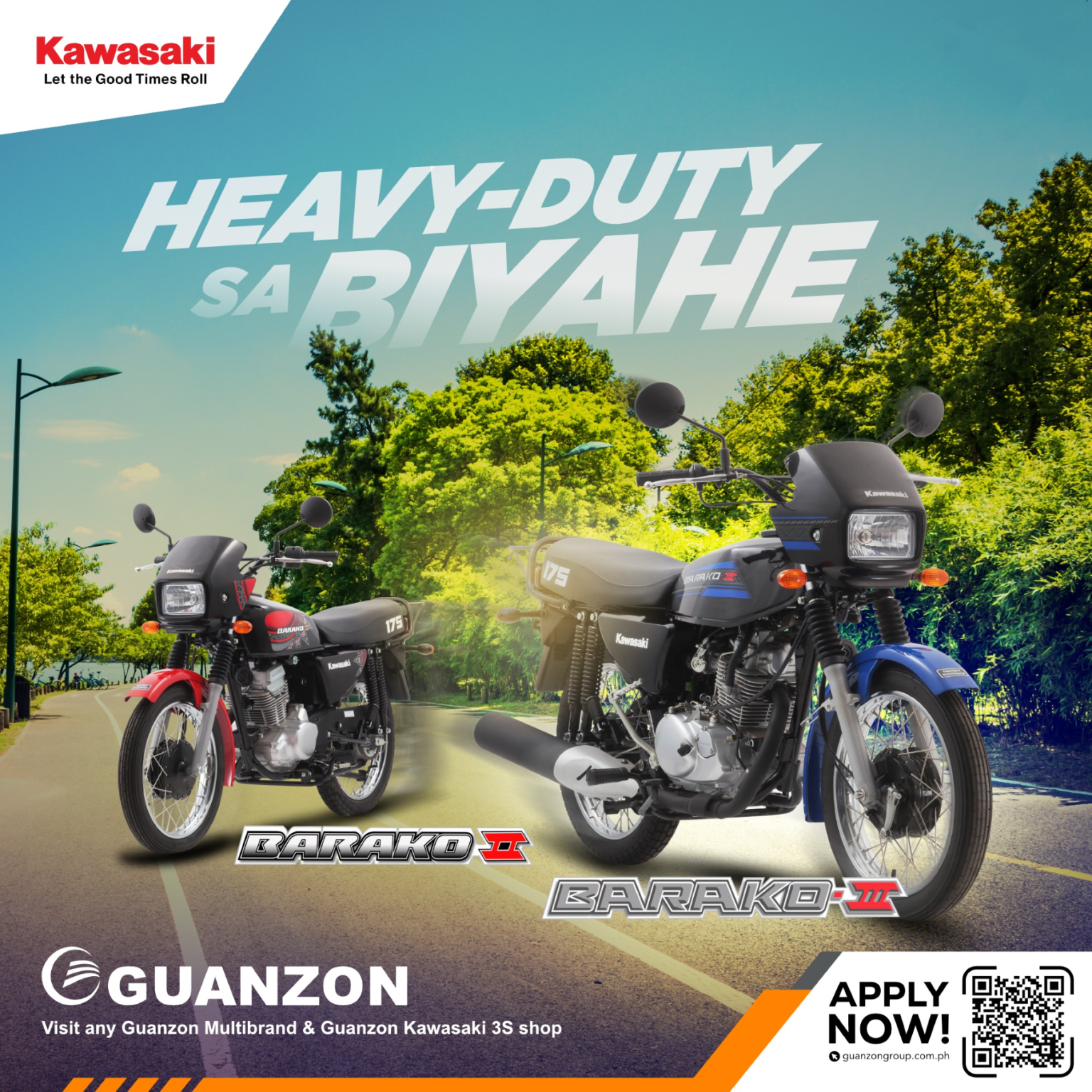 Ang Kawasaki Barako ay heavy-duty sa biyahe! | Guanzon Merchandising ...